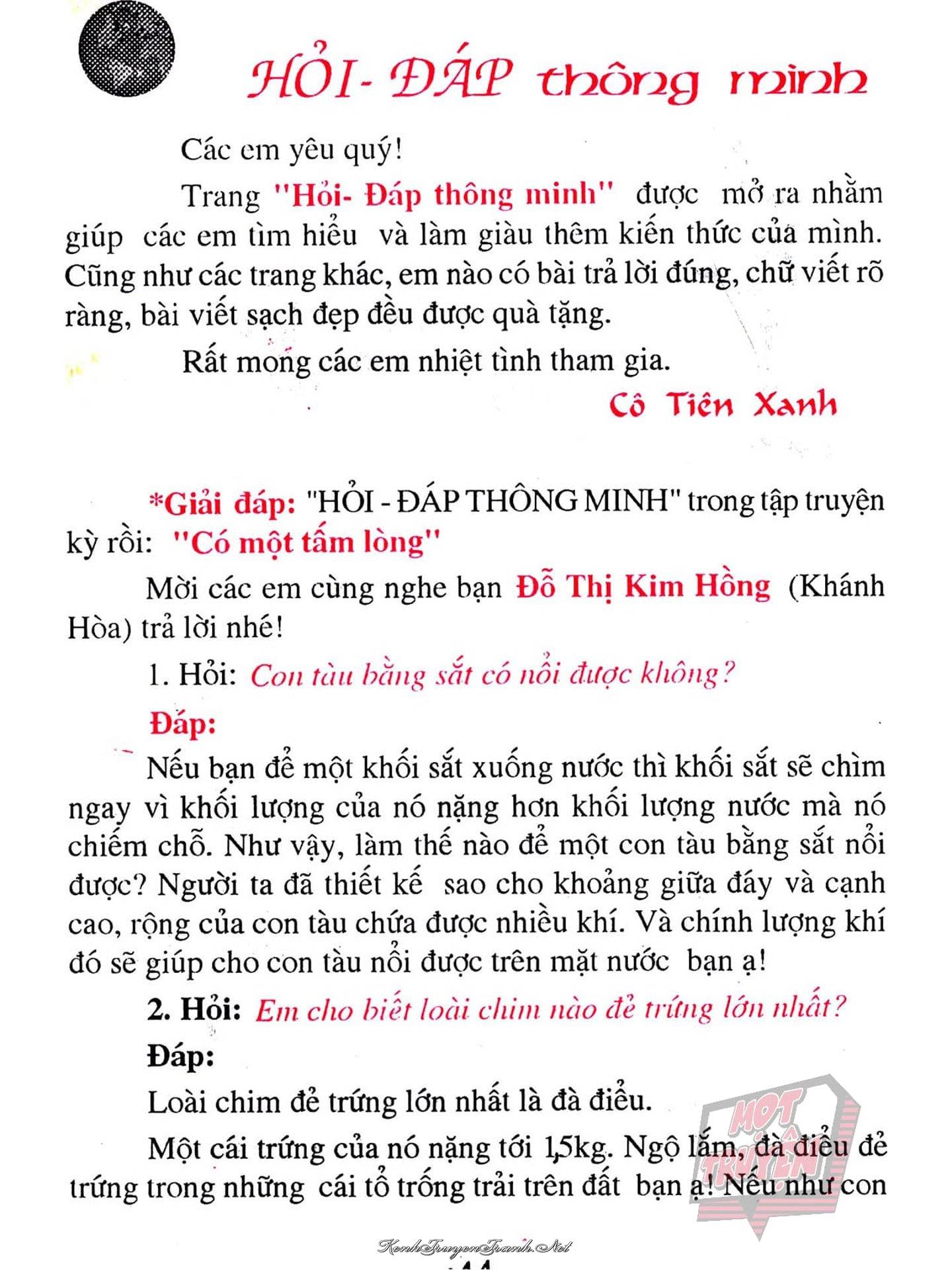 Kênh Truyện Tranh