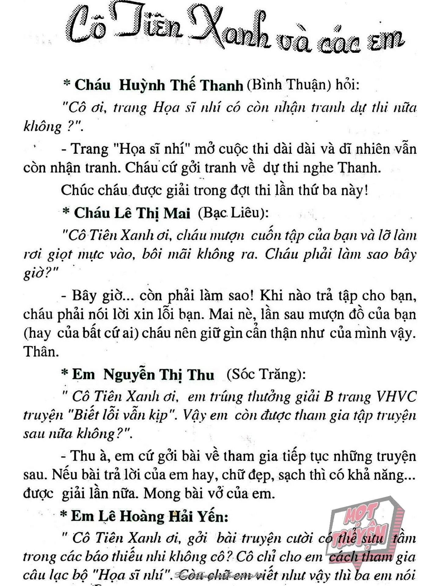 Kênh Truyện Tranh